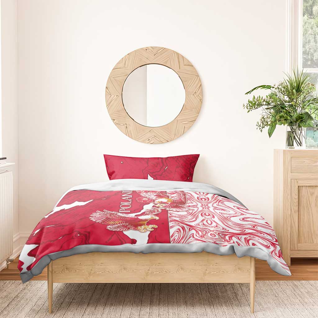 Poland Bedding Set Two White Eagles Fighting - Wonder Print Shop