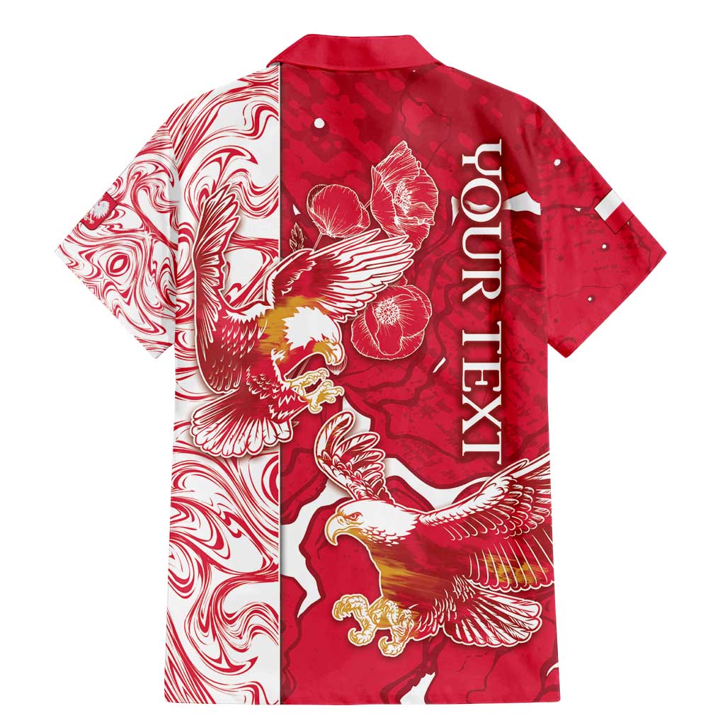 Personalized Poland Family Matching Mermaid Dress and Hawaiian Shirt Two White Eagles Fighting - Wonder Print Shop