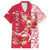 Personalized Poland Family Matching Off Shoulder Maxi Dress and Hawaiian Shirt Two White Eagles Fighting - Wonder Print Shop