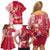 Personalized Poland Family Matching Off Shoulder Short Dress and Hawaiian Shirt Two White Eagles Fighting - Wonder Print Shop