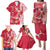 Personalized Poland Family Matching Puletasi and Hawaiian Shirt Two White Eagles Fighting - Wonder Print Shop