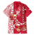 Personalized Poland Family Matching Puletasi and Hawaiian Shirt Two White Eagles Fighting - Wonder Print Shop