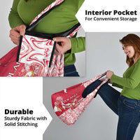 Poland Grocery Bag Two White Eagles Fighting - Wonder Print Shop