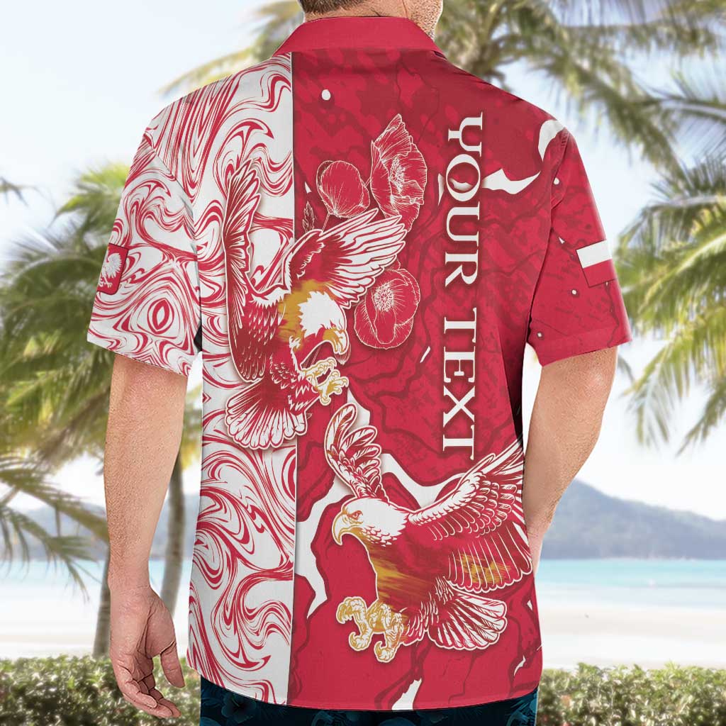Personalized Poland Hawaiian Shirt Two White Eagles Fighting - Wonder Print Shop