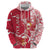 Personalized Poland Hoodie Two White Eagles Fighting - Wonder Print Shop