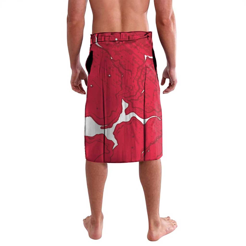 Personalized Poland Lavalava Two White Eagles Fighting - Wonder Print Shop