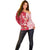 Personalized Poland Off Shoulder Sweater Two White Eagles Fighting - Wonder Print Shop