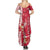 Personalized Poland Summer Maxi Dress Two White Eagles Fighting - Wonder Print Shop
