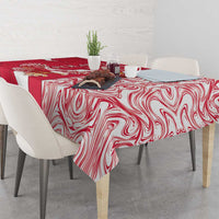 Poland Tablecloth Two White Eagles Fighting - Wonder Print Shop