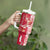 Personalized Poland Tumbler With Handle Two White Eagles Fighting - Wonder Print Shop