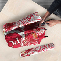 Poland Umbrella Two White Eagles Fighting - Wonder Print Shop