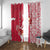Poland Window Curtain Two White Eagles Fighting - Wonder Print Shop