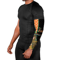 Ireland Christmas Arm Sleeves Wren Boy With Shamrock Xmas Tree - Wonder Print Shop