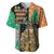 Ireland Christmas Baseball Jersey Wren Boy With Shamrock Xmas Tree - Wonder Print Shop