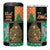 Ireland Christmas 4 in 1 Can Cooler Tumbler Wren Boy With Shamrock Xmas Tree - Wonder Print Shop