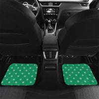 Ireland Christmas Car Mats Wren Boy With Shamrock Xmas Tree - Wonder Print Shop