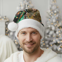 Ireland Christmas Santa Hat Wren Boy With Shamrock Xmas Tree - Wonder Print Shop