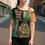 Ireland Christmas Cross Shoulder Shirt Wren Boy With Shamrock Xmas Tree - Wonder Print Shop
