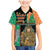 Ireland Christmas Family Matching Mermaid Dress and Hawaiian Shirt Wren Boy With Shamrock Xmas Tree - Wonder Print Shop
