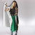 Ireland Christmas Hooded Blanket Wren Boy With Shamrock Xmas Tree - Wonder Print Shop