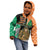 Ireland Christmas Kid Hoodie Wren Boy With Shamrock Xmas Tree - Wonder Print Shop