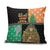 Ireland Christmas Pillow Cover Wren Boy With Shamrock Xmas Tree - Wonder Print Shop