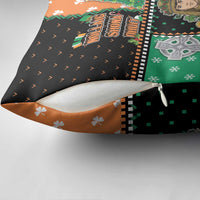 Ireland Christmas Pillow Cover Wren Boy With Shamrock Xmas Tree - Wonder Print Shop