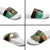 Ireland Christmas Slide Sandals Wren Boy With Shamrock Xmas Tree - Wonder Print Shop