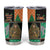 Ireland Christmas Tumbler Cup Wren Boy With Shamrock Xmas Tree - Wonder Print Shop