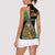 Ireland Christmas Women Sleeveless Polo Shirt Wren Boy With Shamrock Xmas Tree - Wonder Print Shop