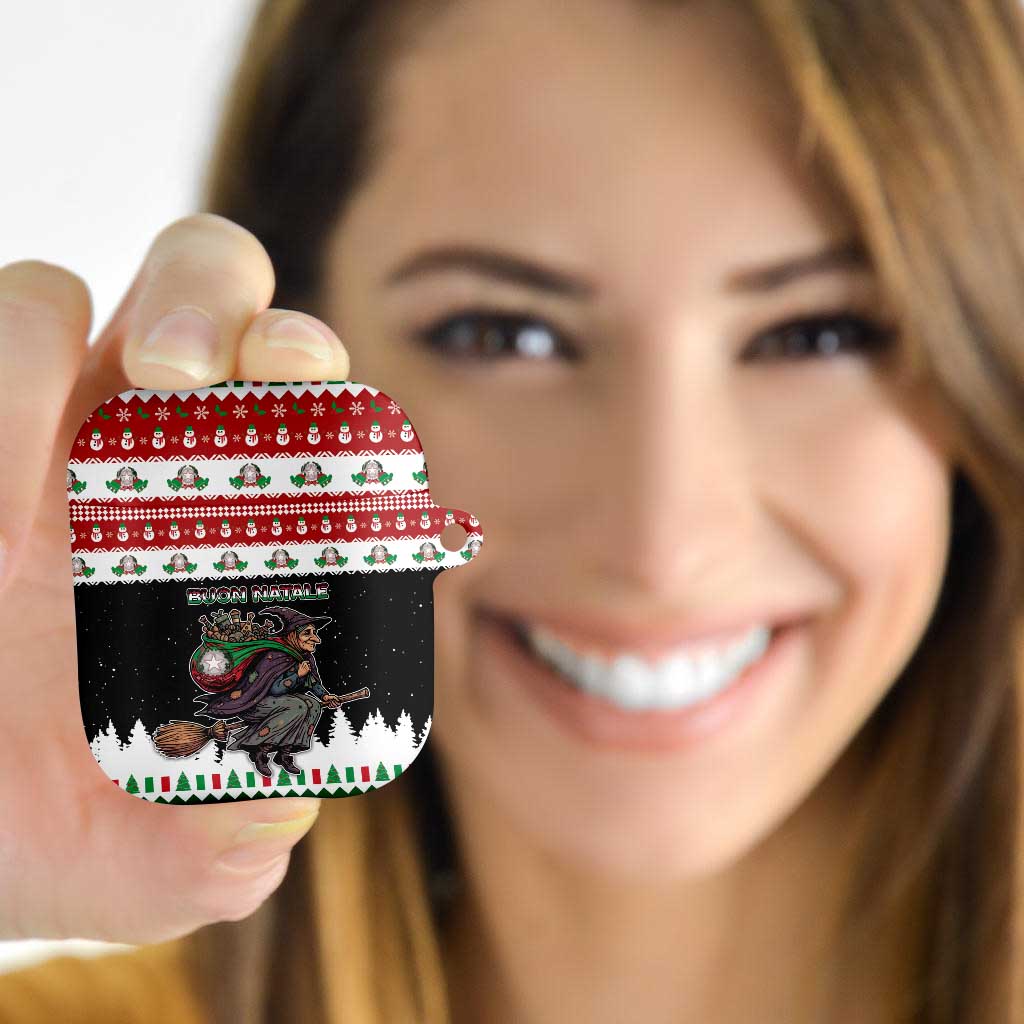 Italy Christmas AirPods Case La Befana Buon Natale - Wonder Print Shop