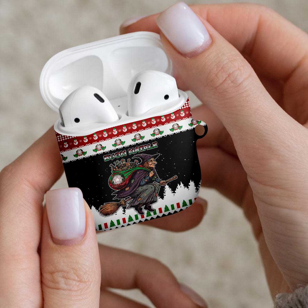 Italy Christmas AirPods Case La Befana Buon Natale - Wonder Print Shop