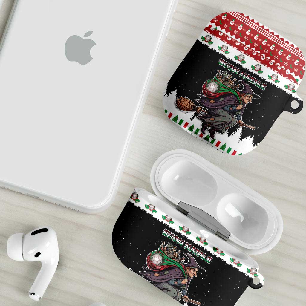 Italy Christmas AirPods Case La Befana Buon Natale - Wonder Print Shop