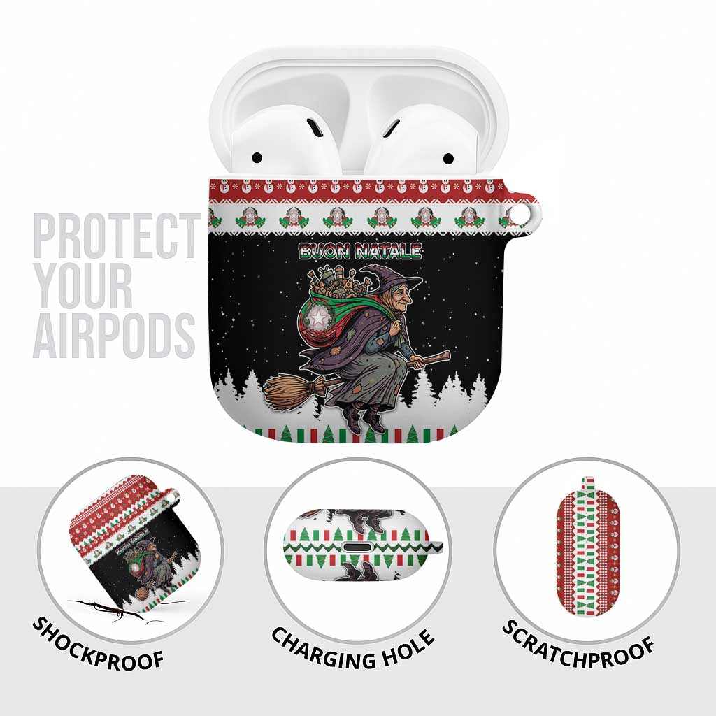 Italy Christmas AirPods Case La Befana Buon Natale - Wonder Print Shop