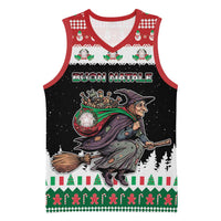 Italy Christmas Basketball Jersey La Befana Buon Natale - Wonder Print Shop