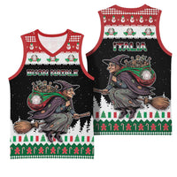 Italy Christmas Basketball Jersey La Befana Buon Natale - Wonder Print Shop