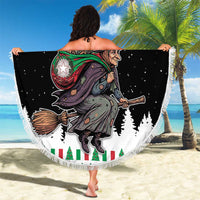 Italy Christmas Beach Blanket La Befana Buon Natale - Wonder Print Shop