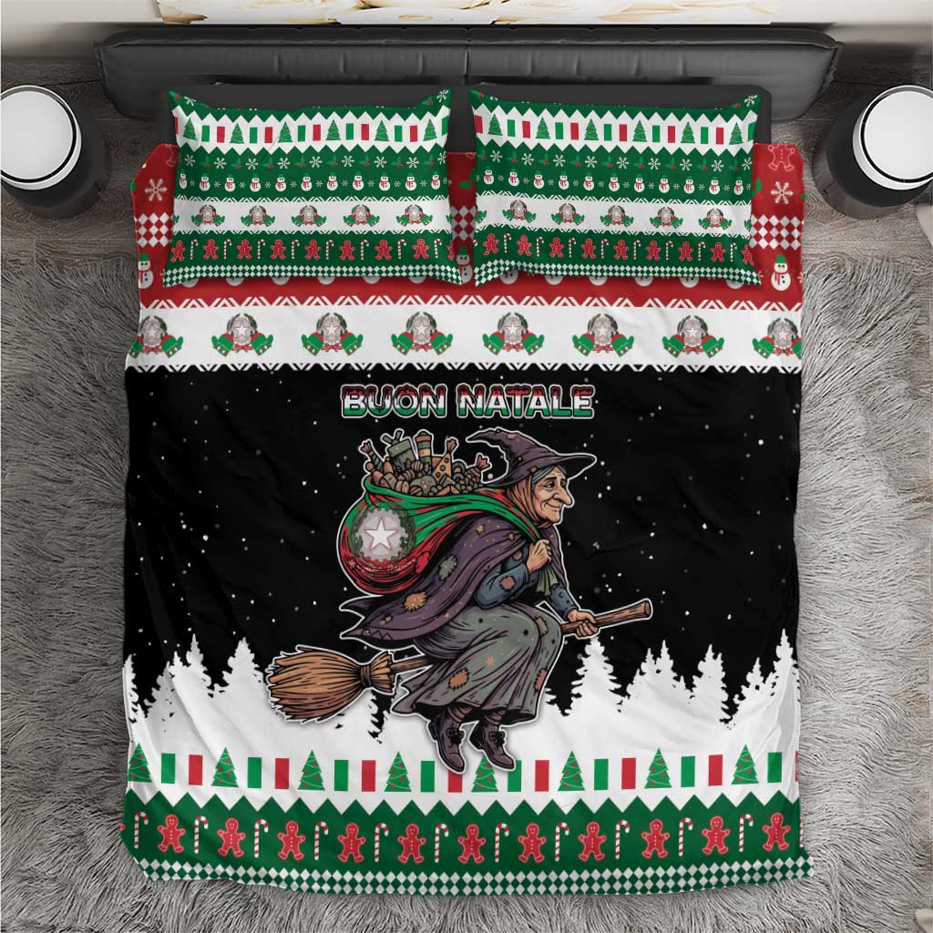 Italy Christmas Bedding Set La Befana Buon Natale - Wonder Print Shop
