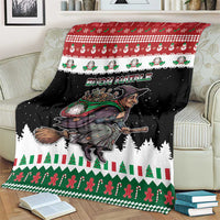 Italy Christmas Blanket La Befana Buon Natale - Wonder Print Shop