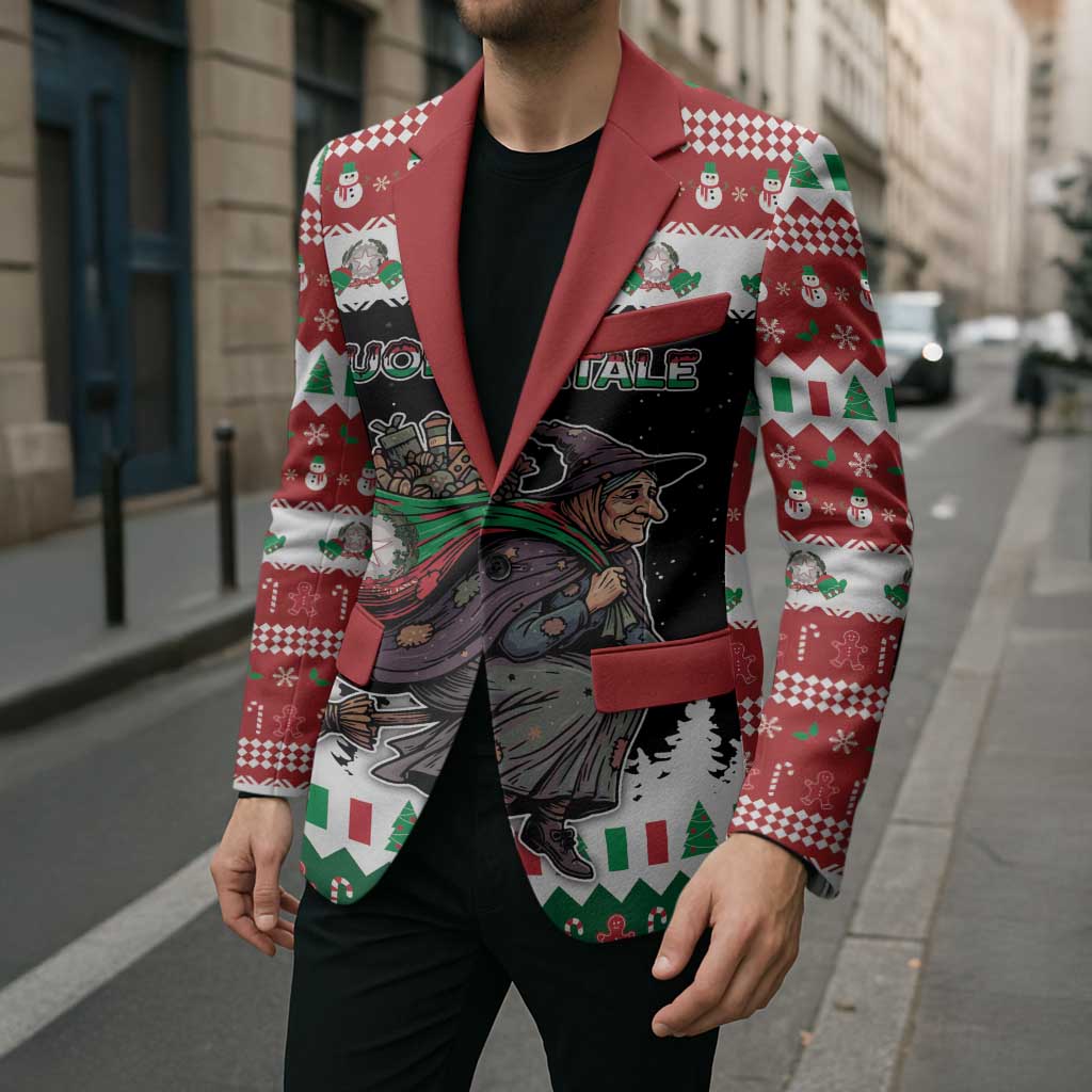 Italy Christmas Blazer La Befana Buon Natale - Wonder Print Shop