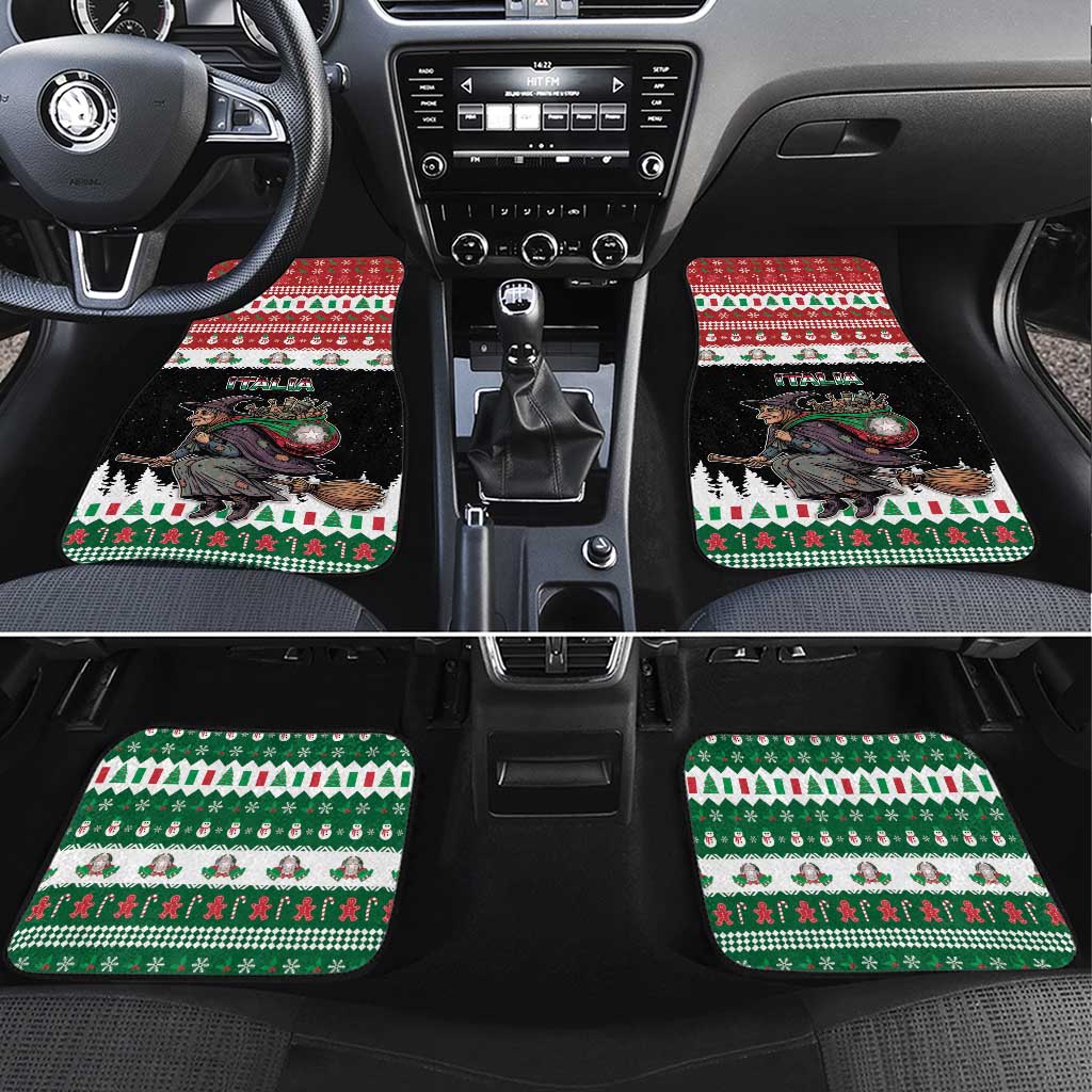Italy Christmas Car Mats La Befana Buon Natale - Wonder Print Shop
