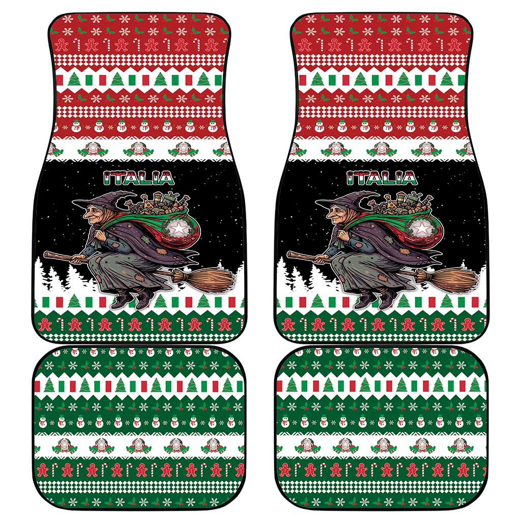 Italy Christmas Car Mats La Befana Buon Natale - Wonder Print Shop