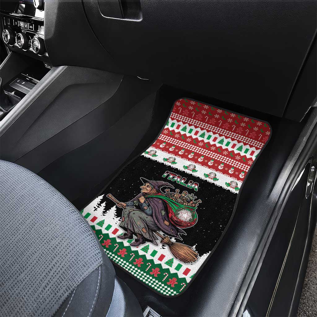 Italy Christmas Car Mats La Befana Buon Natale - Wonder Print Shop