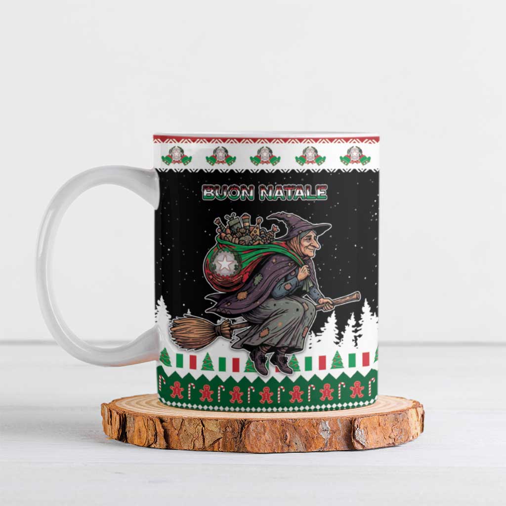 Italy Christmas Ceramic Mug La Befana Buon Natale - Wonder Print Shop