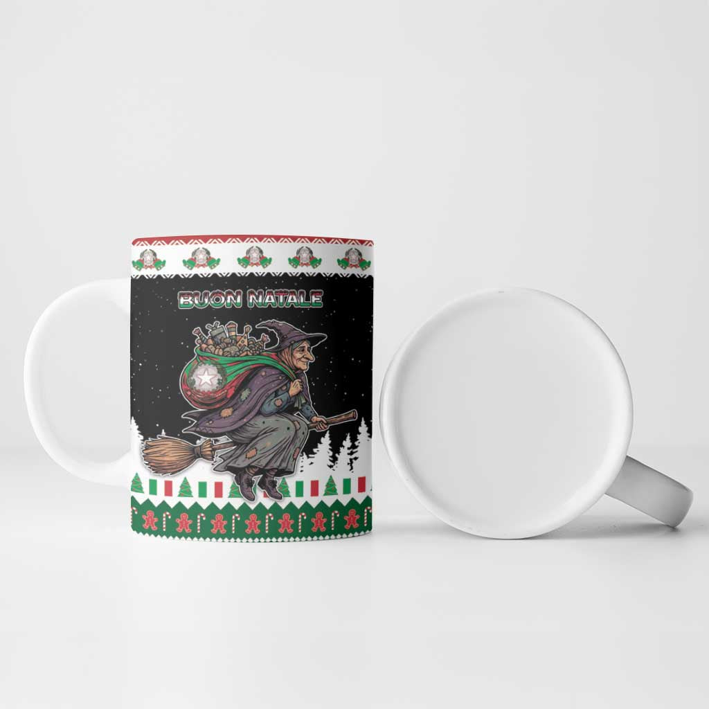 Italy Christmas Ceramic Mug La Befana Buon Natale - Wonder Print Shop