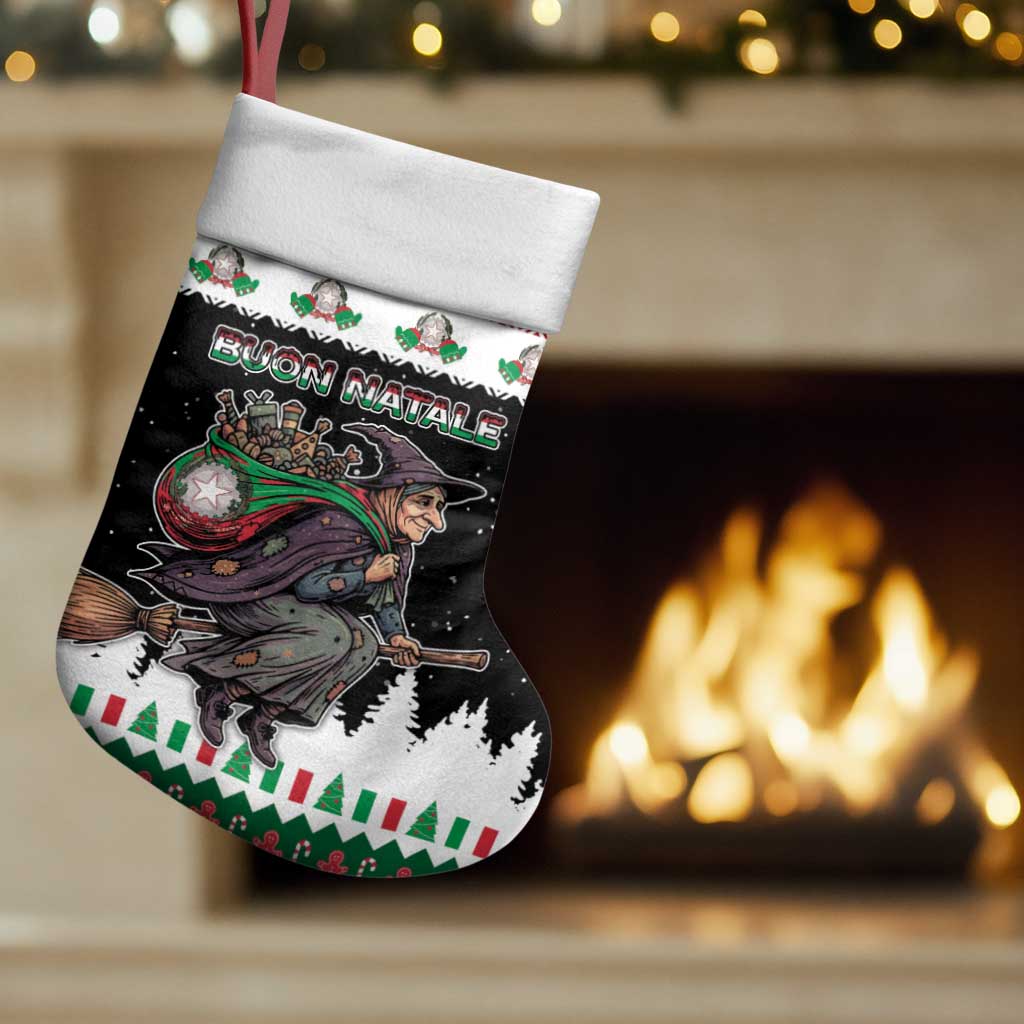Italy Christmas Stocking La Befana Buon Natale - Wonder Print Shop