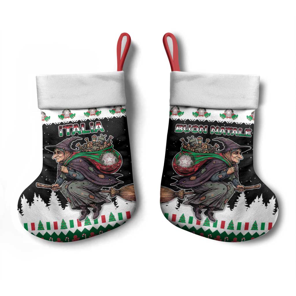 Italy Christmas Stocking La Befana Buon Natale - Wonder Print Shop