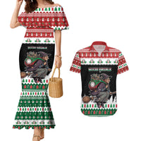 Italy Christmas Couples Matching Mermaid Dress and Hawaiian Shirt La Befana Buon Natale - Wonder Print Shop