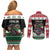 Italy Christmas Couples Matching Off Shoulder Short Dress and Long Sleeve Button Shirt La Befana Buon Natale - Wonder Print Shop