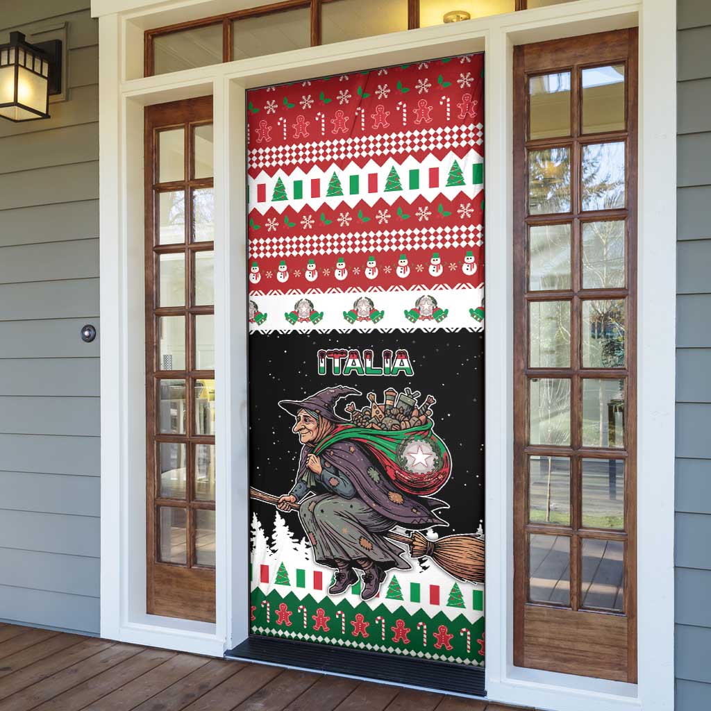 Italy Christmas Door Cover La Befana Buon Natale - Wonder Print Shop